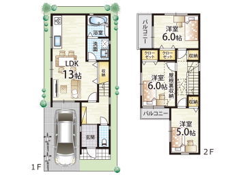高槻市明野町間取り