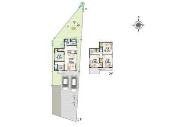 高槻市北大樋B号地間取り