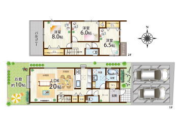 高槻市栄町２号地間取り